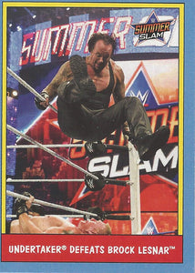 WWE Topps Heritage 2017 Trading Card Undertaker No.46