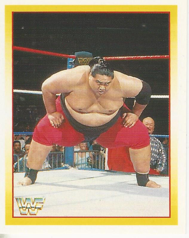 WWF Merlin Stickers 1995 Yokozuna No.146