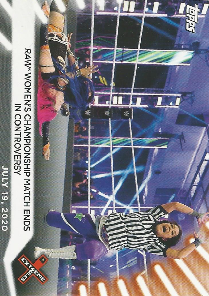 WWE Topps Women Division 2021 Trading Card Bayley No.46