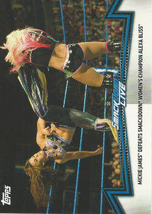 WWE Topps Women Division 2018 Trading Cards Mickie James SDL-6