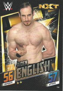 WWE Topps Slam Attax 2015 Then Now Forever Trading Card Aiden English No.146 NXT