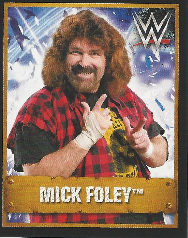 WWE Topps Stickers 2017 Mick Foley No.146