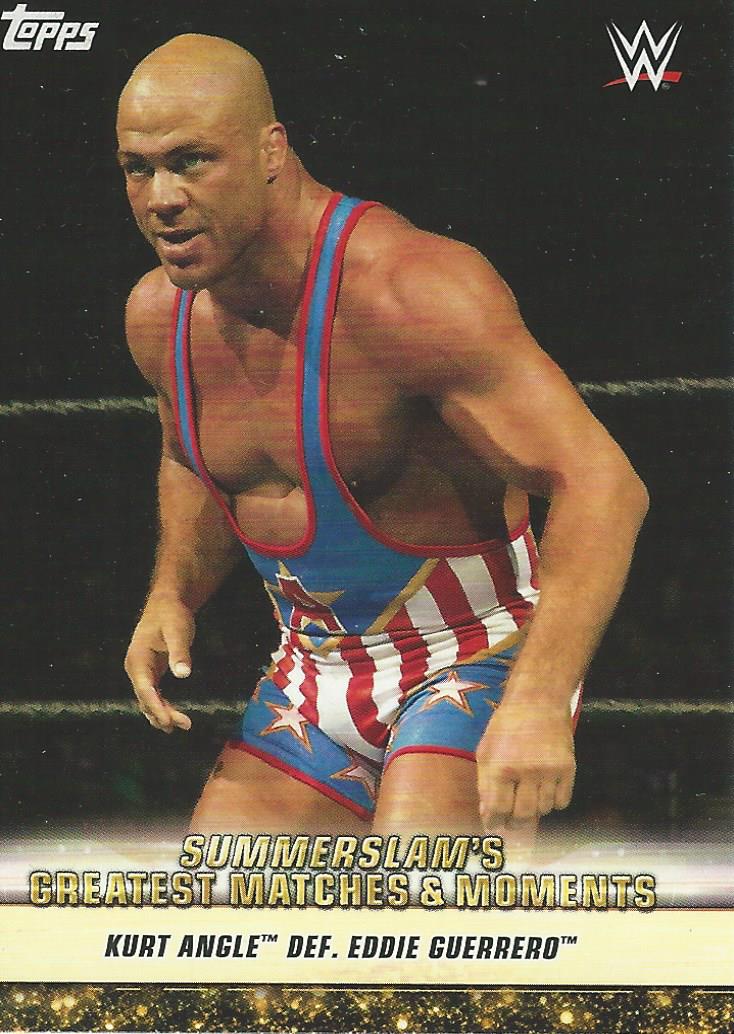 WWE Topps Summerslam 2019 Trading Card Kurt Angle GM-24