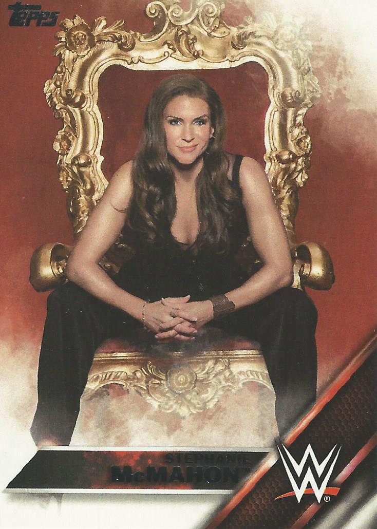 WWE Topps Then Now Forever 2016 Trading Cards Stephanie McMahon No.146