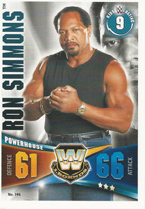 WWE Topps Slam Attax Rivals 2014 Trading Card Ron Simmons No.146