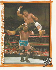 WWE Topps Superstars Uncovered 2007 Sticker Collection JTG No.146