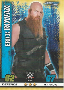 WWE Topps Slam Attax 10th Edition Trading Card 2017 Erick Rowan 2017 No.147