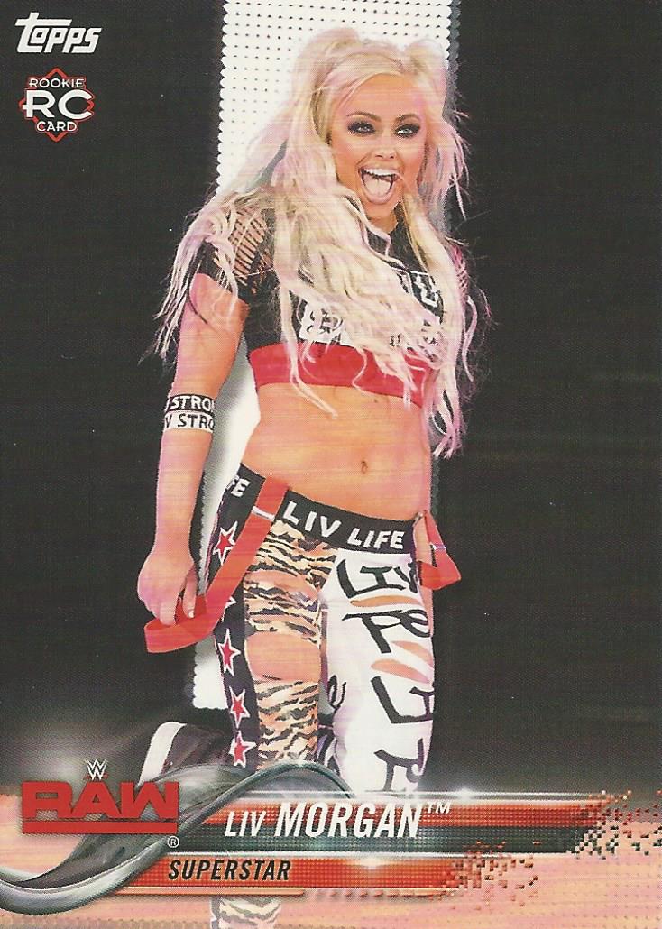 WWE Topps Then Now Forever 2018 Trading Cards Liv Morgan No.147