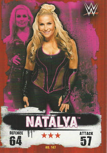 WWE Topps Slam Attax Takeover 2016 Trading Card Natalya No.147