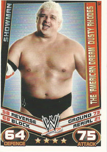 WWE Topps Slam Attax Rebellion 2012 Trading Card Dusty Rhodes No.147
