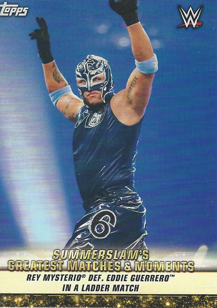 WWE Topps Summerslam 2019 Trading Card Rey Mysterio GM-25