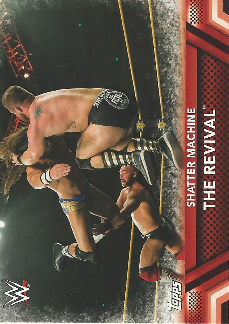WWE Topps Then Now Forever 2017 Trading Card The Revival No.F47