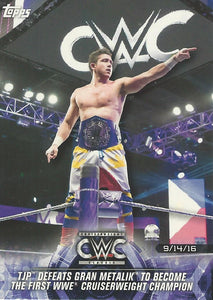 WWE Topps Road to Wrestlemania 2018 Trading Cards TJP No.47