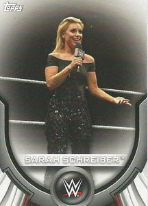 WWE Topps Women Division 2020 Trading Cards Sarah Schreiber RC-47