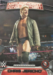 WWE Topps 2016 Trading Cards Chris Jericho 17AA