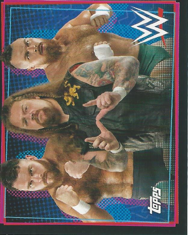 WWE Topps Road to Wrestlemania Stickers 2021 Gallus No.148