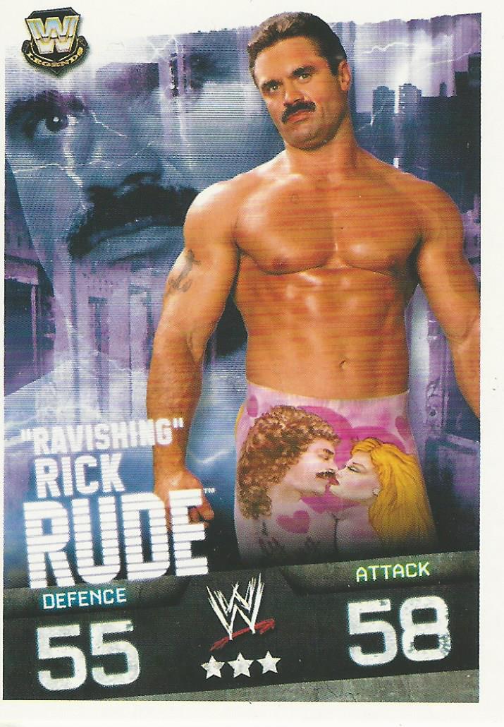 WWE Topps Slam Attax Evolution 2010 Trading Cards Rick Rude No.148