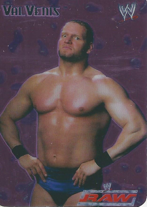 WWE Smackdown Tesla 2004 Trading Cards Val Venis Foil No.29