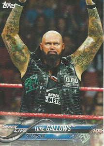 WWE Topps Then Now Forever 2018 Trading Cards Luke Gallows No.148