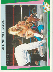 WWF Merlin Trading Card 1995 Alundra Blayze No.148