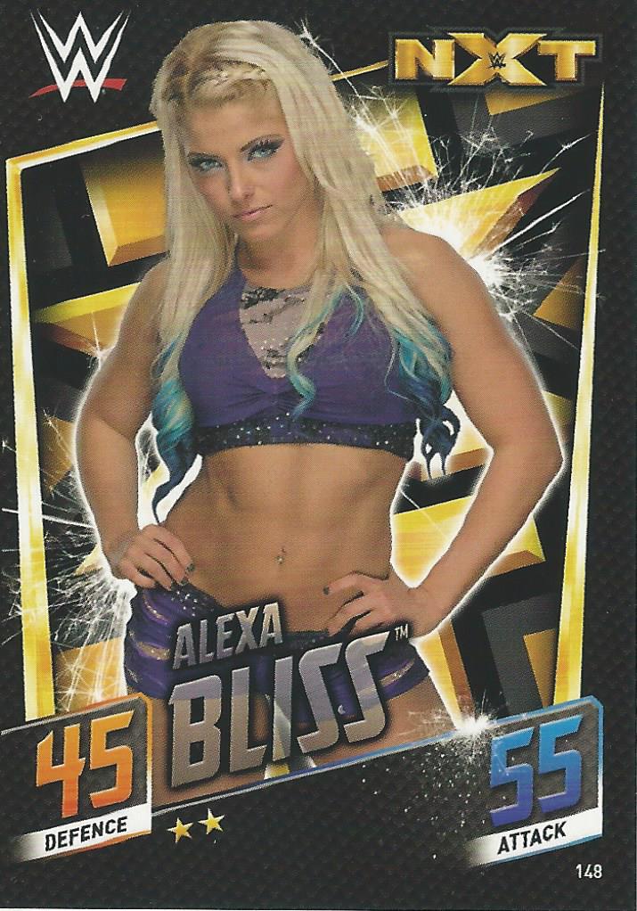 WWE Topps Slam Attax 2015 Then Now Forever Trading Card Alexa Bliss No.148 NXT