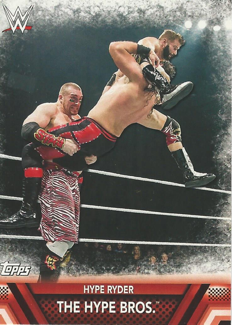 WWE Topps Then Now Forever 2017 Trading Card The Hype Bros No.F49