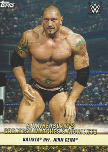 WWE Topps Summerslam 2019 Trading Card Batista GM-28