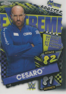 WWE Topps Slam Attax Chrome 2021 Trading Cards Cesaro No.149