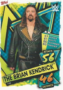 WWE Topps Slam Attax 2021 Trading Card The Brian Kendrick No.149