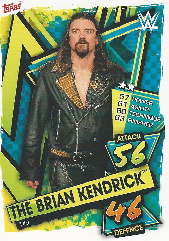 WWE Topps Slam Attax 2021 Trading Card The Brian Kendrick No.149