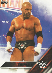 WWE Topps Then Now Forever 2016 Trading Cards Triple H No.149