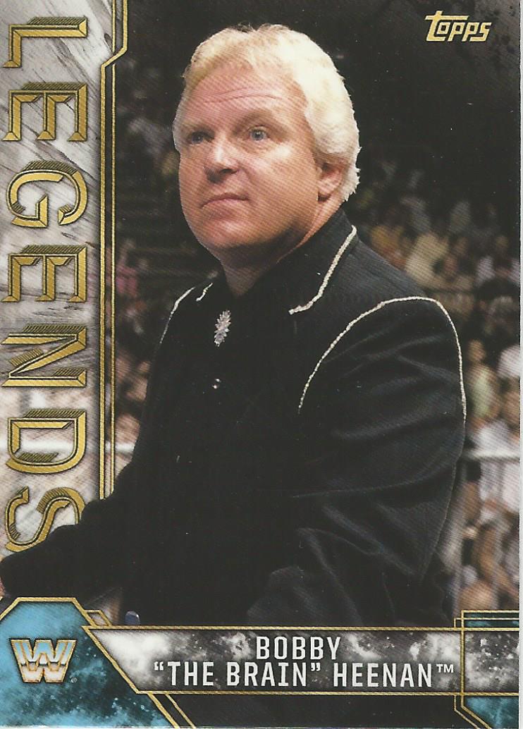 WWE Topps Legends 2017 Trading Card Bobby Heenan No.14