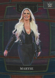 WWE Panini Select Trading Cards 2022 Red/Silver/Blue Maryse No.14