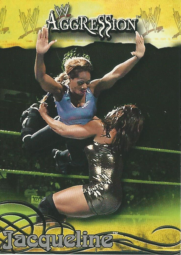 WWE Fleer Aggression Trading Card 2003 Jaqueline No.14