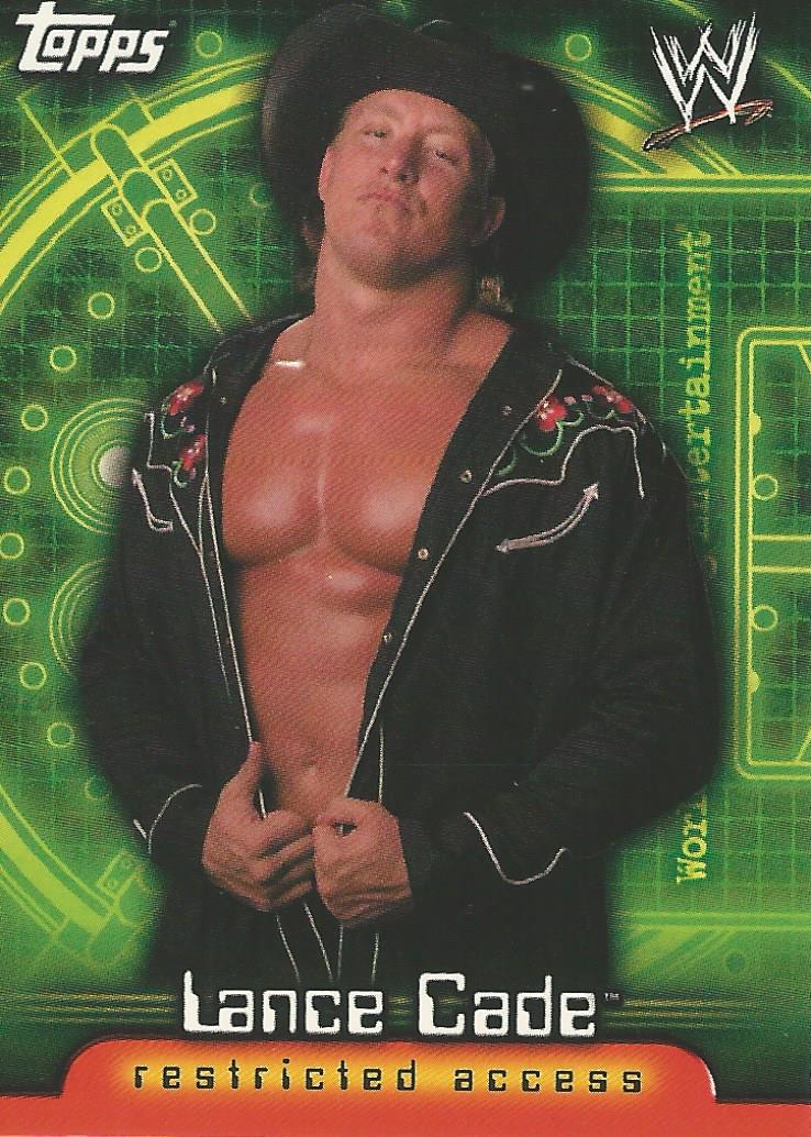 WWE Topps Insider 2006 Trading Cards US Lance Cade No.14