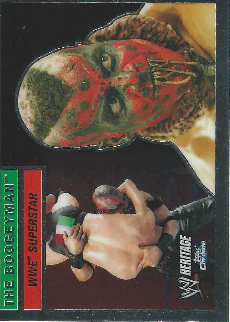 WWE Topps Chrome Heritage Trading Card 2006 Boogeyman No.14