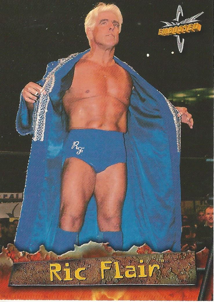 WCW Topps Embossed Trading Cards 1999 Ric Flair No.14