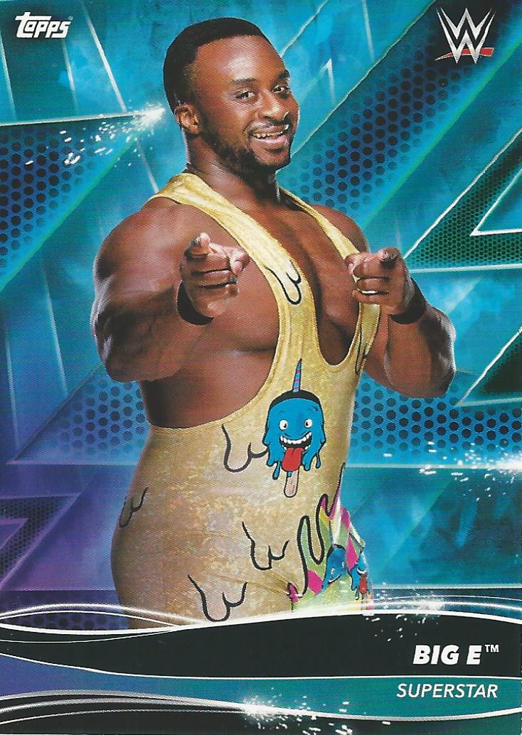 Topps WWE Superstars 2021 Trading Cards Big E No.14