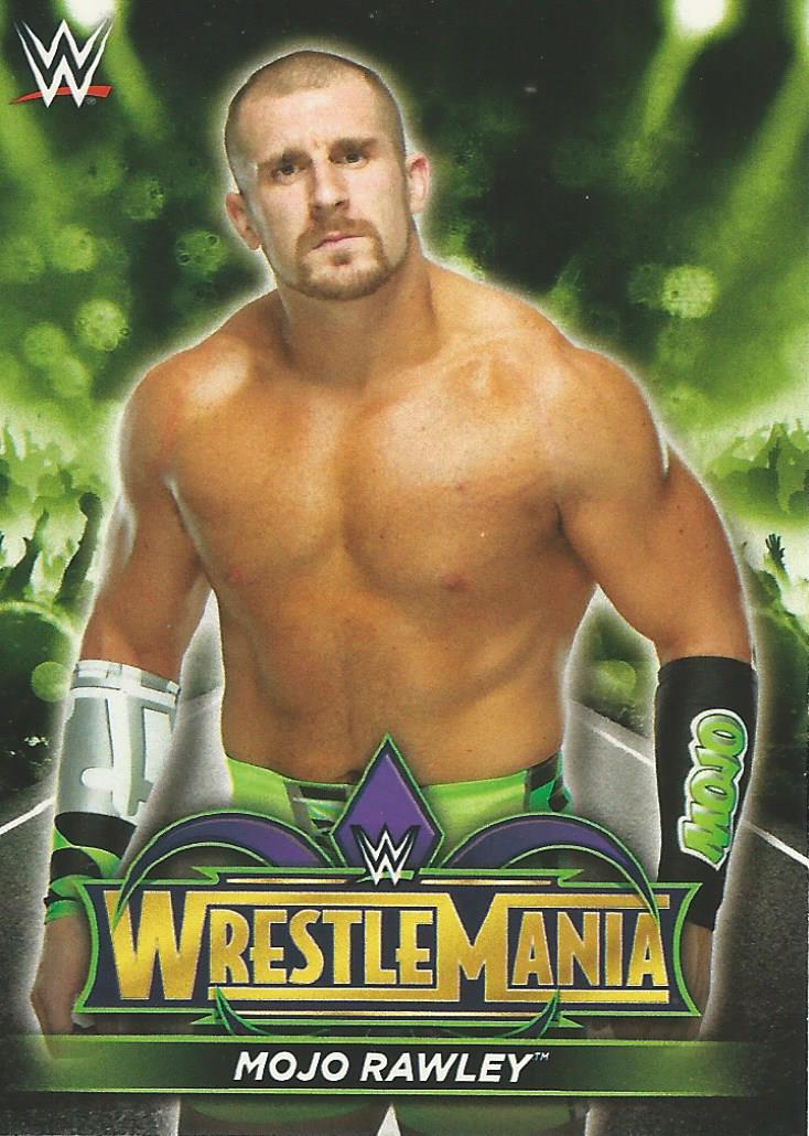 WWE Topps Road to Wrestlemania 2018 Trading Cards Mojo Rawley R14