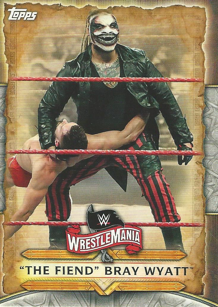WWE Topps Road to Wrestlemania 2020 Trading Cards Bray Wyatt WM-14