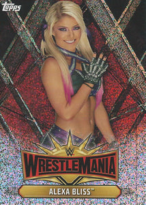 WWE Topps Champions 2019 Trading Cards Alexa Bliss WM-14