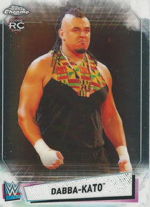 WWE Topps Chrome 2021 Trading Cards Dabba-Kato No.14