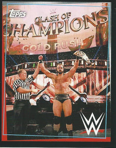 WWE Topps Road to Wrestlemania Stickers 2021 Drew McIntyre No.14