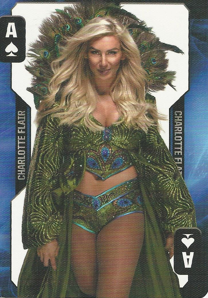 WWE Evolution Playing Cards 2019 Charlotte Flair