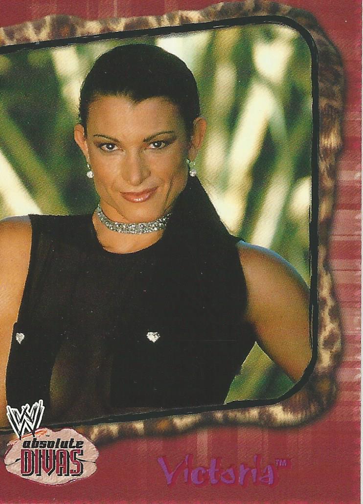 WWE Fleer Absolute Divas Trading Card 2002 Victoria No.14