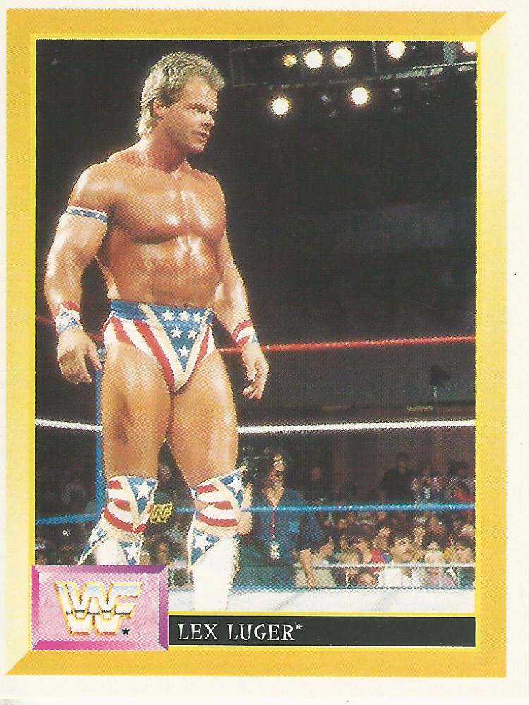 WWF Merlin Sticker Collection 1994 Lex Luger No.14