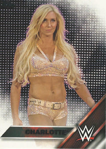 WWE Topps 2016 Trading Cards Charlotte Flair No.14