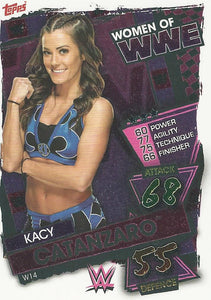 WWE Topps Slam Attax 2021 Trading Card Kacy Catanzaro W14