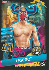 WWE Topps Slam Attax Reloaded 2020 Trading Card Ligero No.150 NXT UK