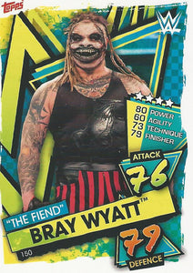 WWE Topps Slam Attax 2021 Trading Card Bray Wyatt No.150